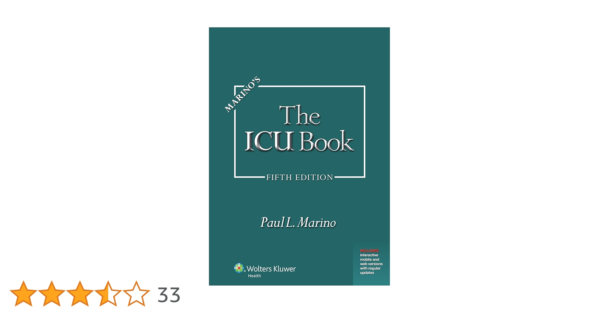 Amazon | Marino's The ICU Book: Print + eBook with Updates