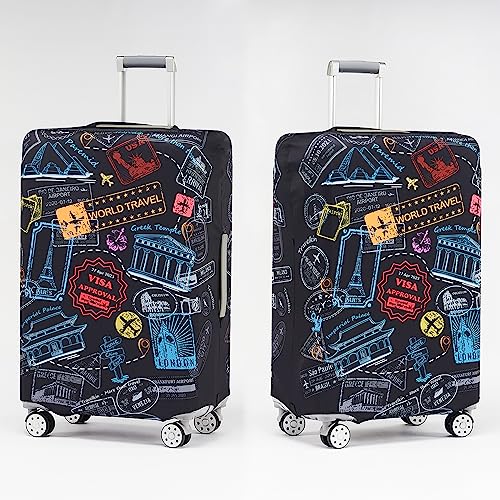 Travelkin Luggage Covers For Suitcase Tsa Approved Suitcase Cover Protector by TRAVELKIN more than travel - Used condition - Image 8