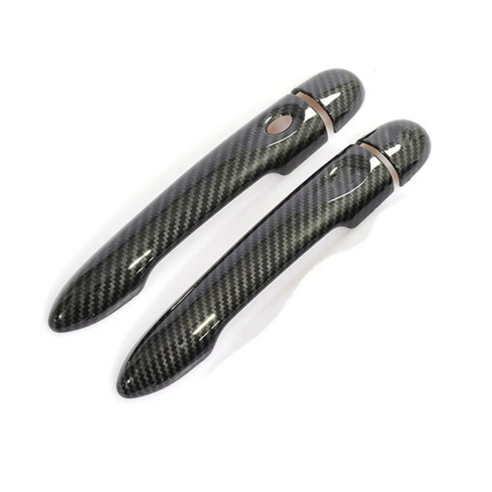 Poignée de porte Renault Clio 4 en fibre de carbone style élégant