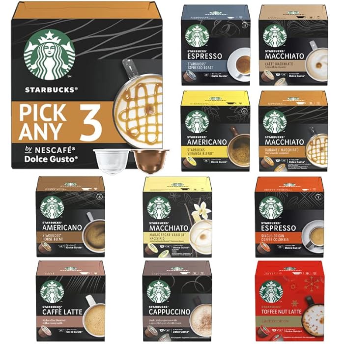 Buy Starbucks Coffee Pods by Nescafe Dolce Gusto . Pick Any 3 Packs
