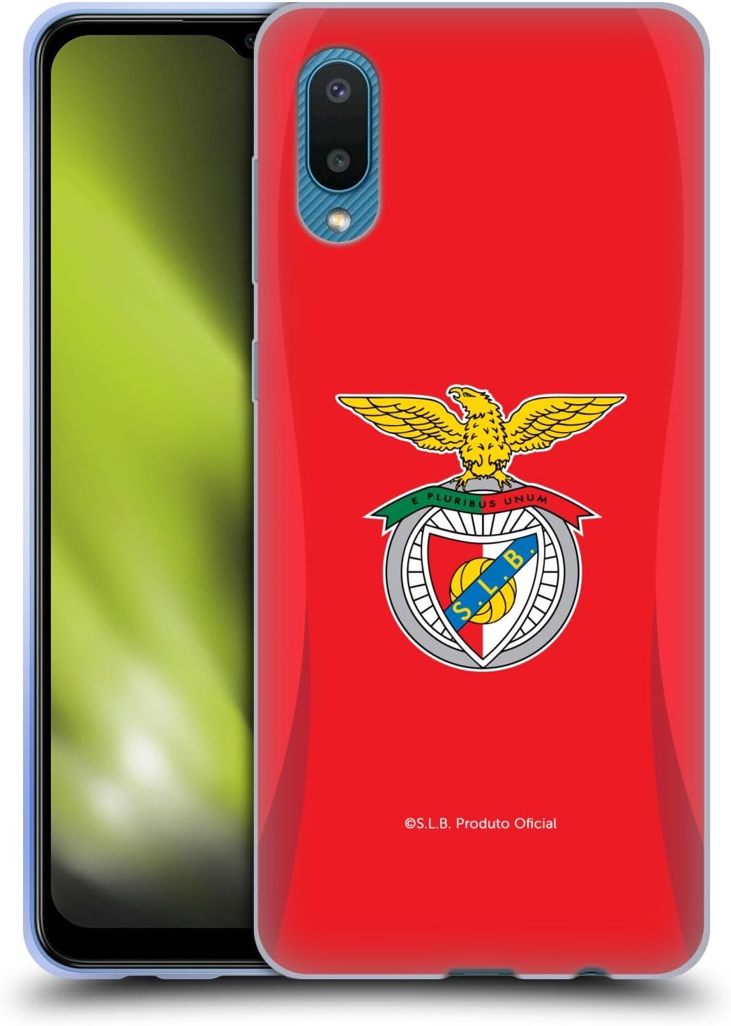 Head Case Designs Officially Licensed S.L. Benfica Home 2024/25 Crest Kit Gel Case [Military Grade Protection] Compatible With Samsung Galaxy A02/M02 (2021)