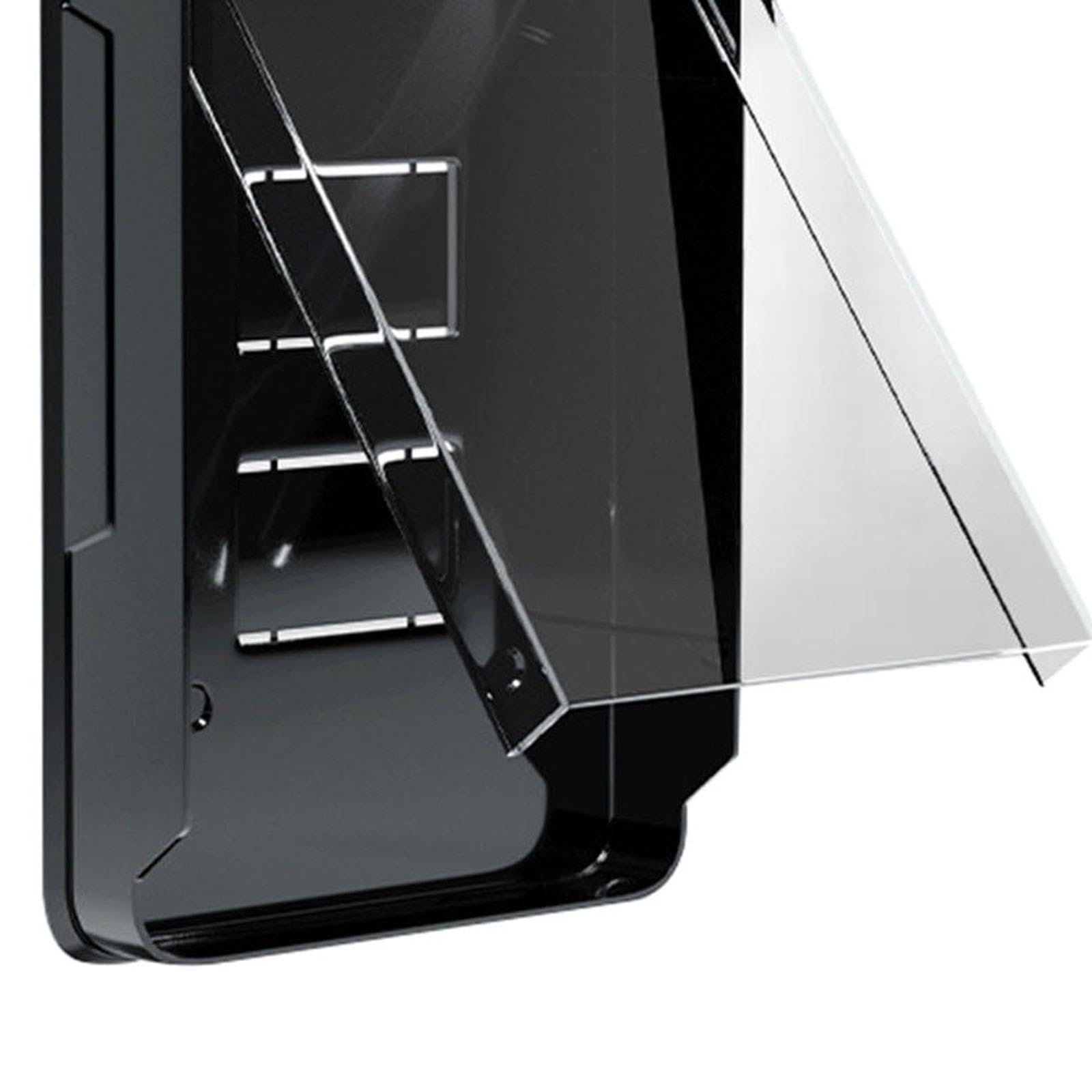Enakshi® Door Doorbell Rain Shield Protector Clear Flip Lid Access Control Rain Cover-picture-23