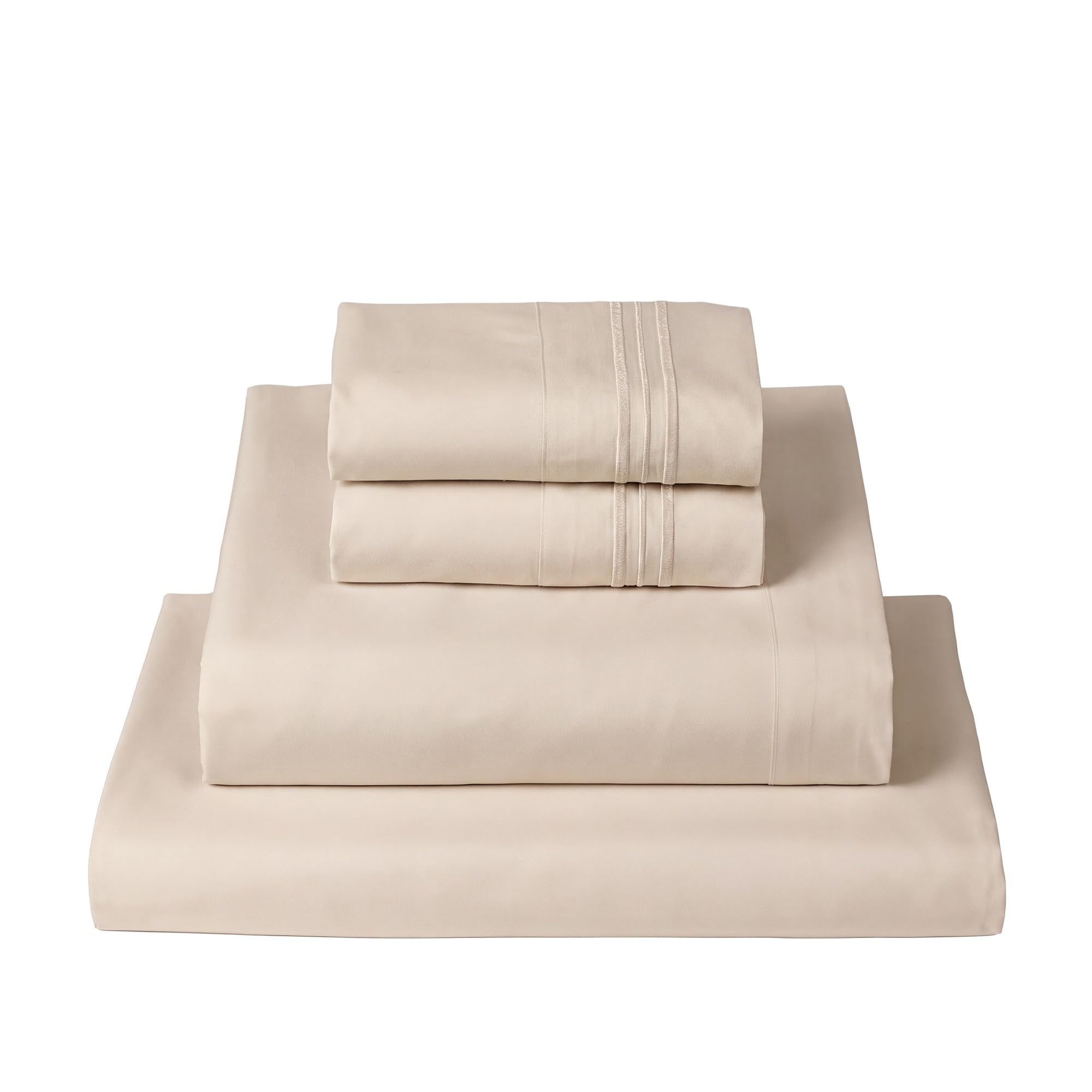 Mellanni Beige Queen Sheet Set