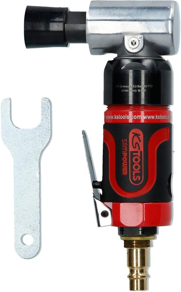 KS Tools 515.5570 SlimPOWER Mini Air Sander for Small Pads 19000 rpm