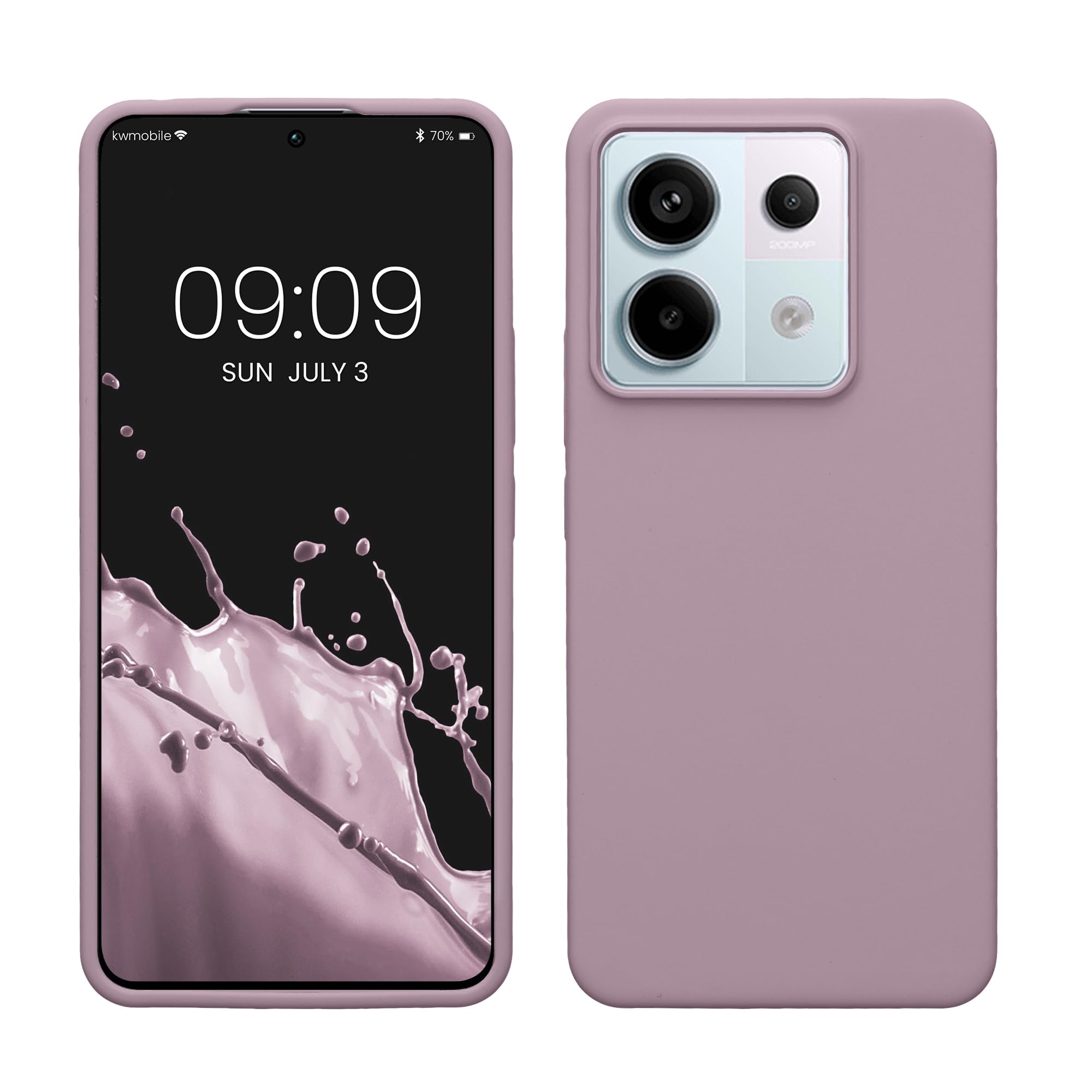 ASJDY Funda Para Xiaomi Poco X6 5G Y Redmi Note 13 Pro 5G Case,Suave