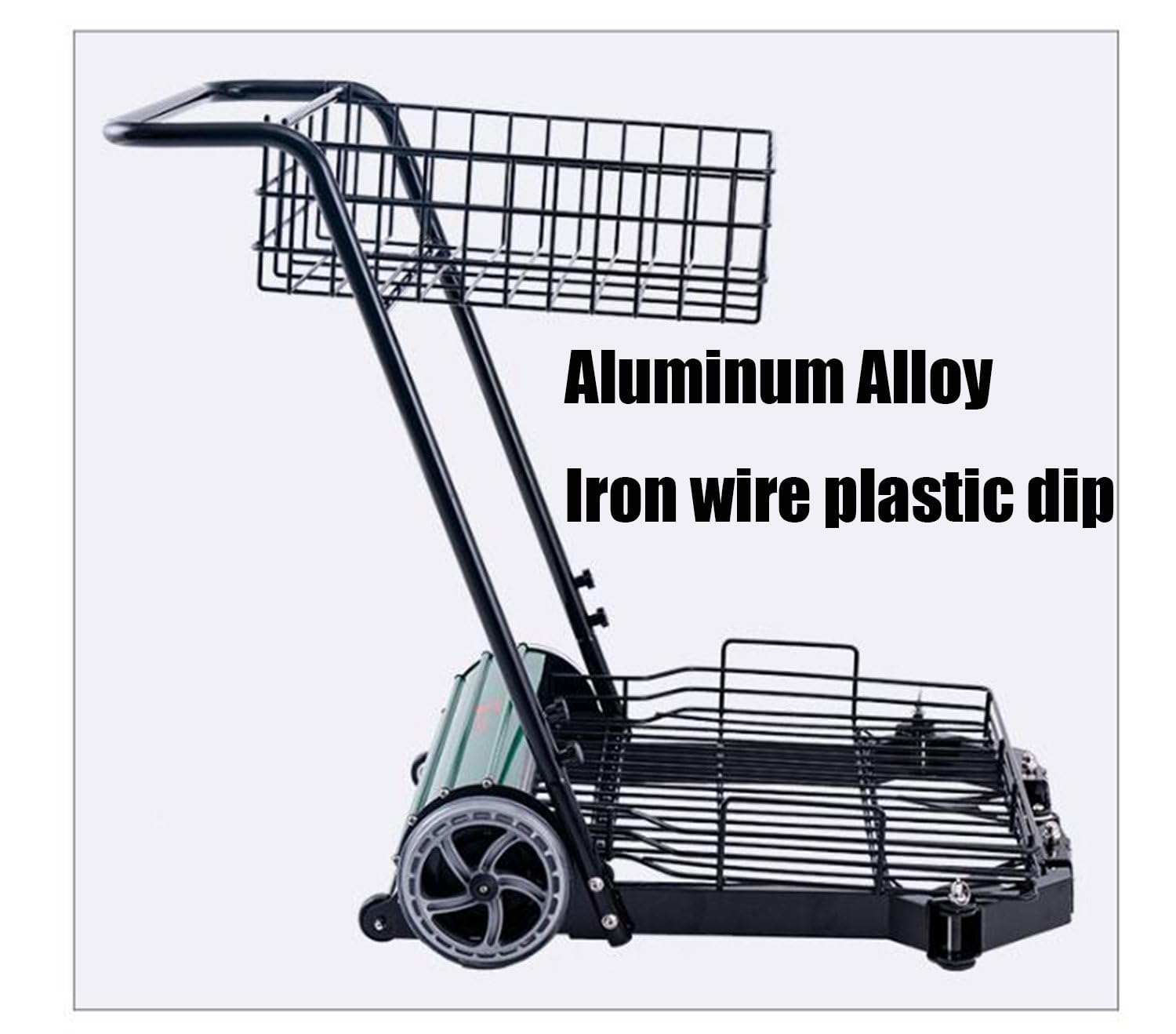 Carrello per raccogliere palline da tennis e retriever automatico, può contenere fino a 290 palline, raccoglie 90 alla volta per vari campi da tennis