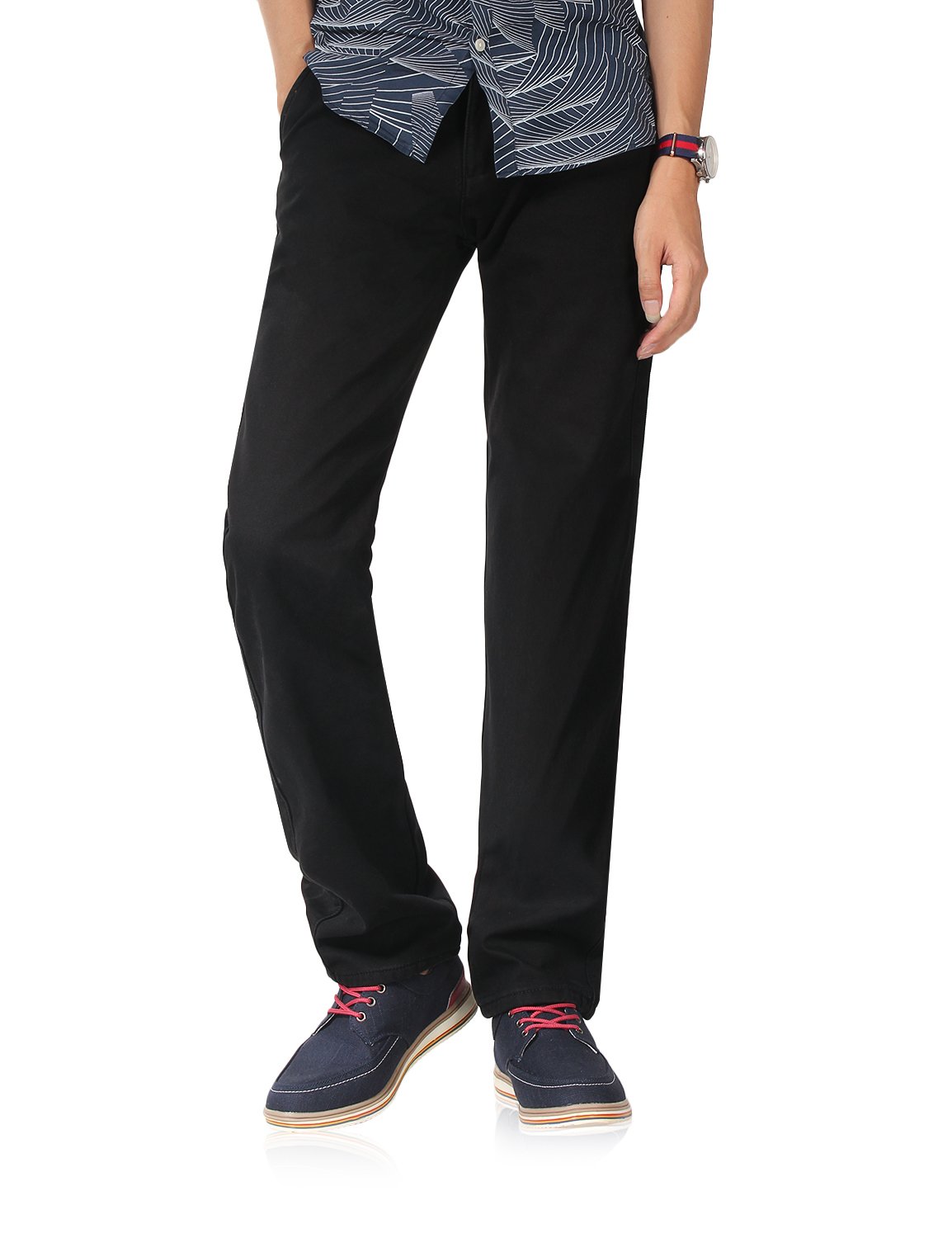 Demon&Hunter mens Straight 31W x 32L Black