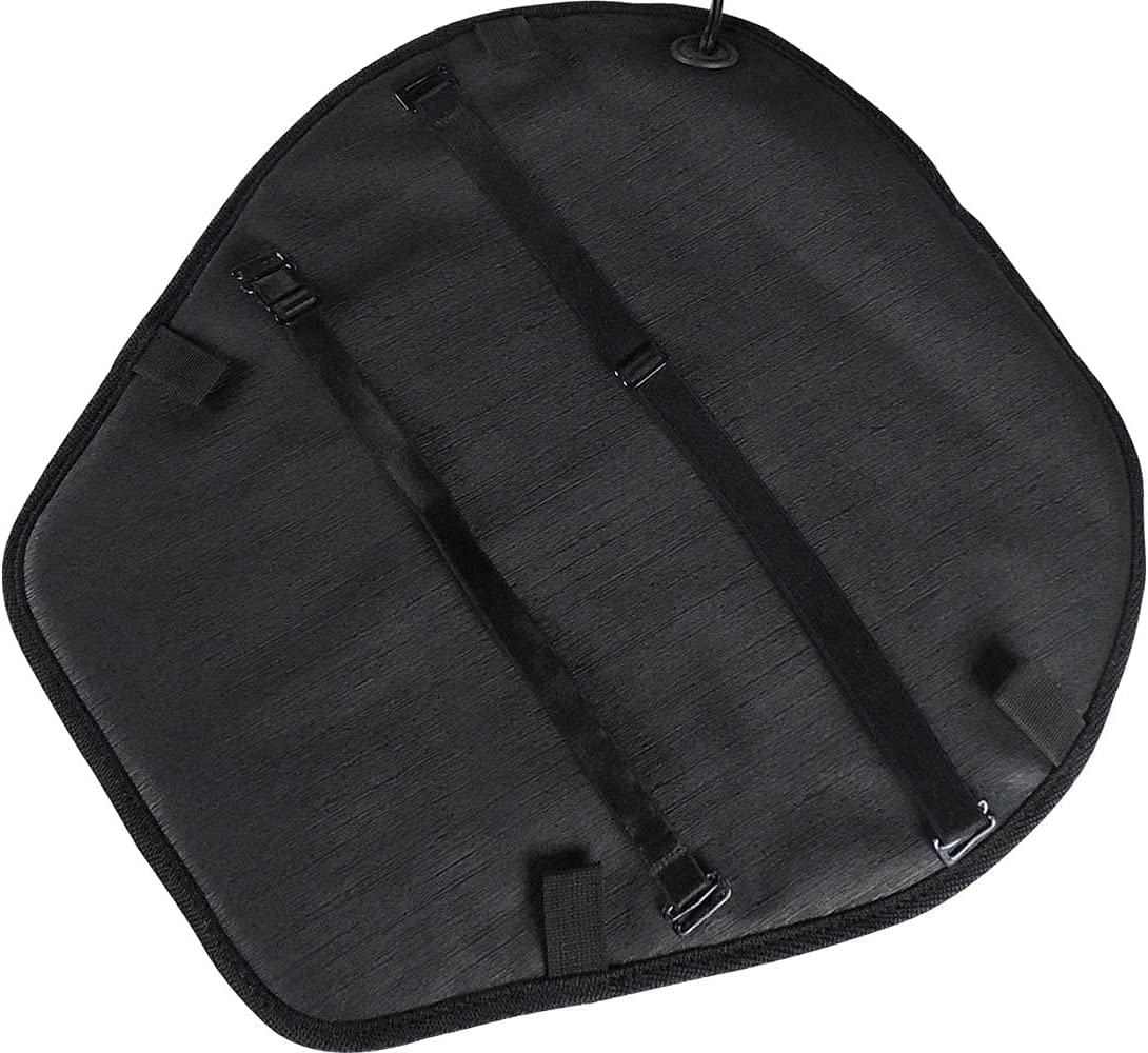 GEARS Heated Seat Pad for Motorcycle, ATV, Scooter & Snowmobile | Universal Fit Heated Seat Pad - Place On Top of Existing Seat | Exterior Warm Seat Cover | 12V Electric Heat Powersport Seat Warmer