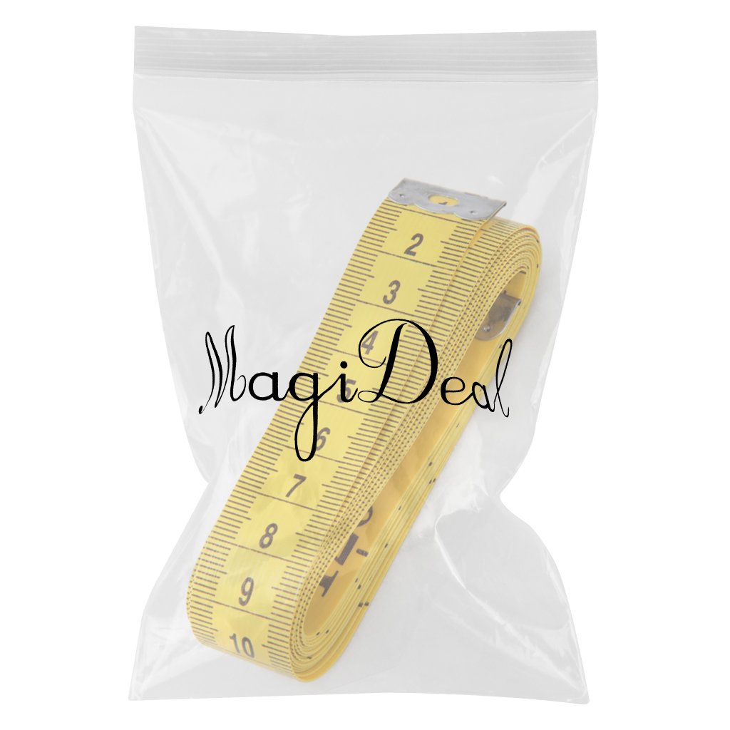 ZXUY 120 Inch Soft Tape Measurement Sewing Tailor Ruler -Also Has
