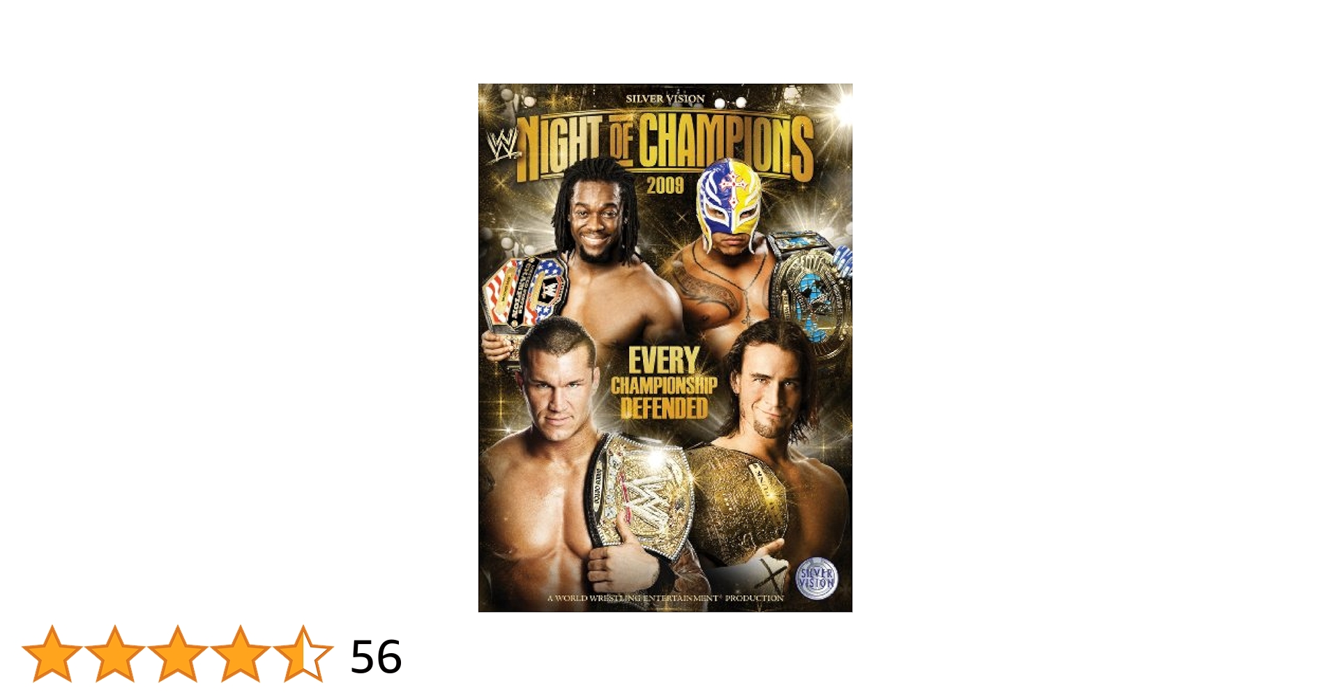 Wwe: Night Of Champions 2009 [DVD]: Amazon.co.uk: DVD & Blu-ray