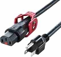 電源コード【３本】３ｍ 抜け防止ロック付き ロックプラス 新品・未開封 Amazon.co.jp: サンワサプライ 抜け防止ロック式電源コード