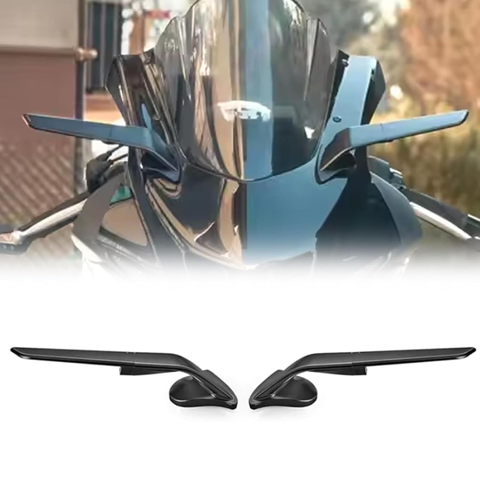 Photo 1 of SEHENGUO Motorcycle Side Mirrors for YZF-R7