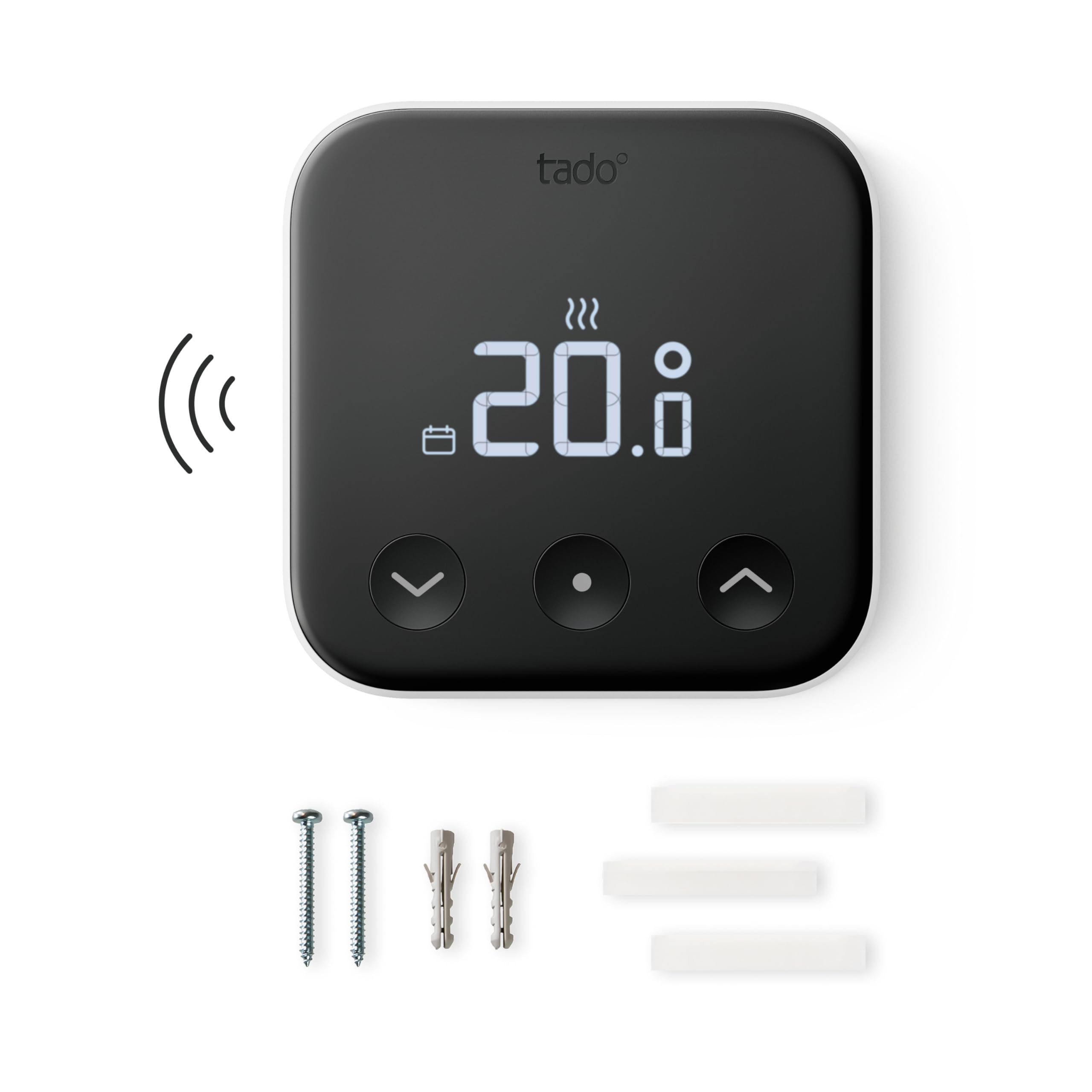 tado° sensori di temperatura wireless X, prodotto aggiuntivo per termostati intelligenti X, controllo ottimale dei radiatori, semplice installazione fai da te
