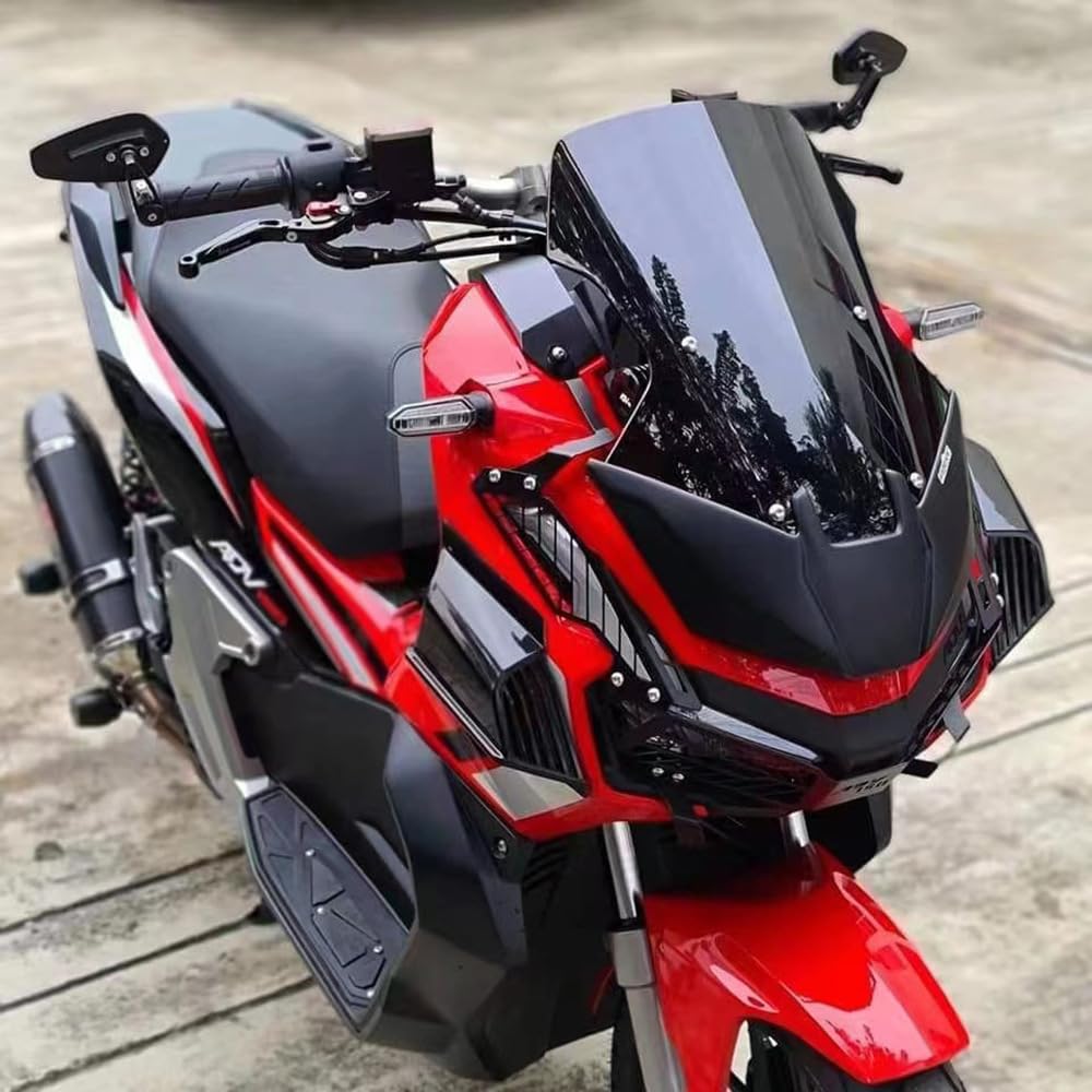 Aileron Avant CB750 Hornet En ABS Noir Carbone - Accessoire Aérodynamique Moto