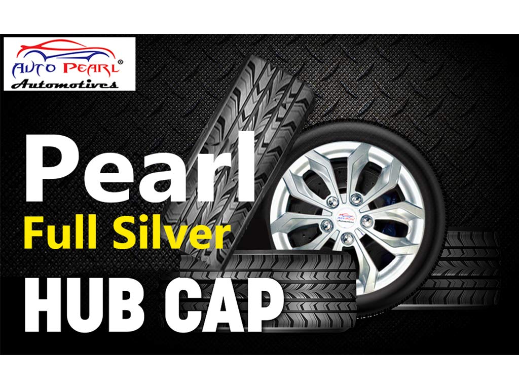 Auto Pearl Car Full Silver Wheel Cover Caps 13 Inches Press Type Fitting for - Alto K10 New - Image 7 thumbnail