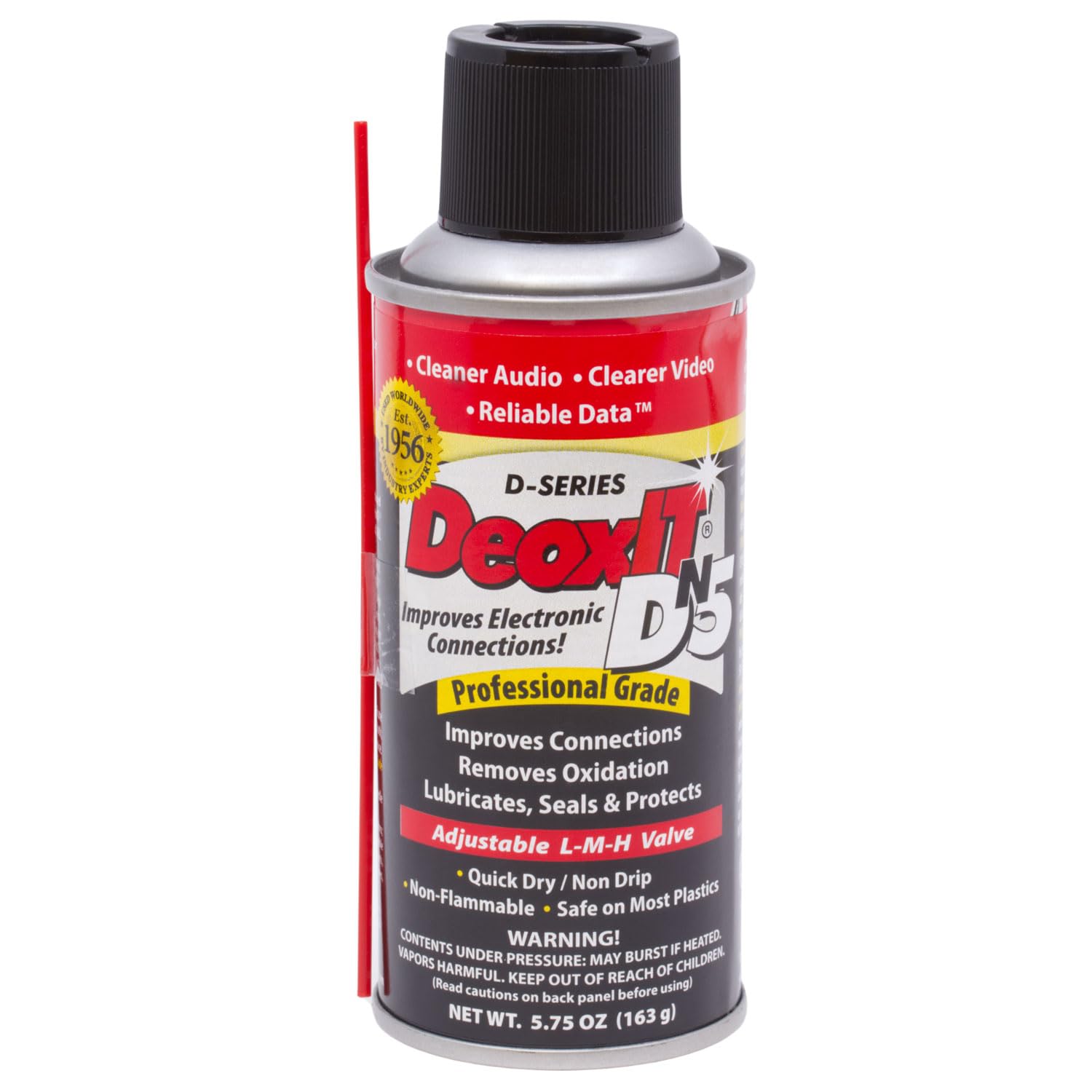 Caig DeoxIT DN5S-6N Spray de contact + chiffon microfibre Keepdrum