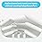 4-in-1 U-Shaped Toothbrush Set - Infant to Toddler Oral Care - Food Grade Silicone - Perfect for Age 1-6 (4-Pack) Baby Essentials Gift