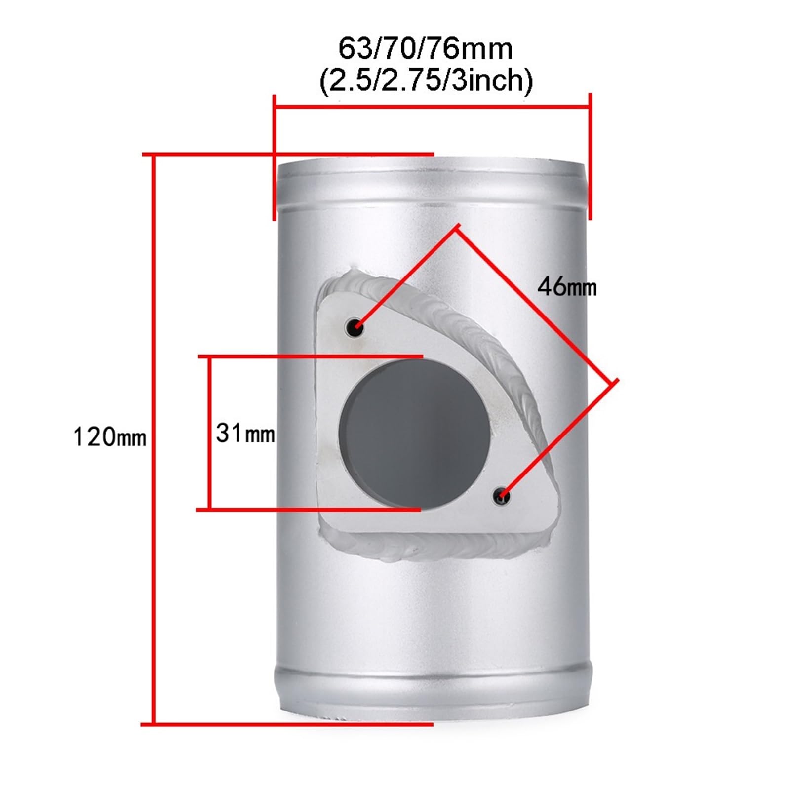 wlot powietrza do samochodu Pasuje do Mazdy 3 6 CX-4 Axela 1.5L Atenza 2.0L Zestaw filtrów dolotu powietrza samochodu(2.5L-76-BK)