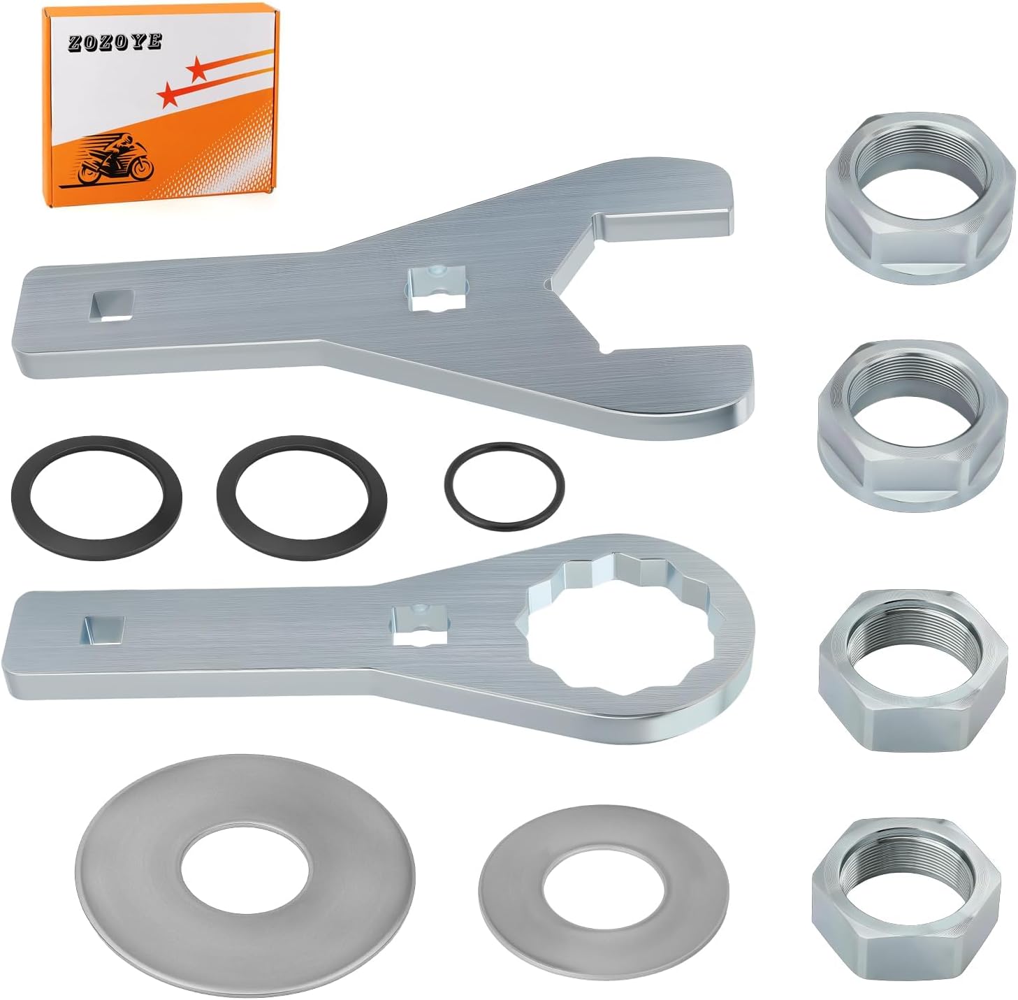 41mm Rear Axle Nut Wrench Tool Set & Axle Nut Washer Seal For Honda Rancher 420 TRX420 2007-2013