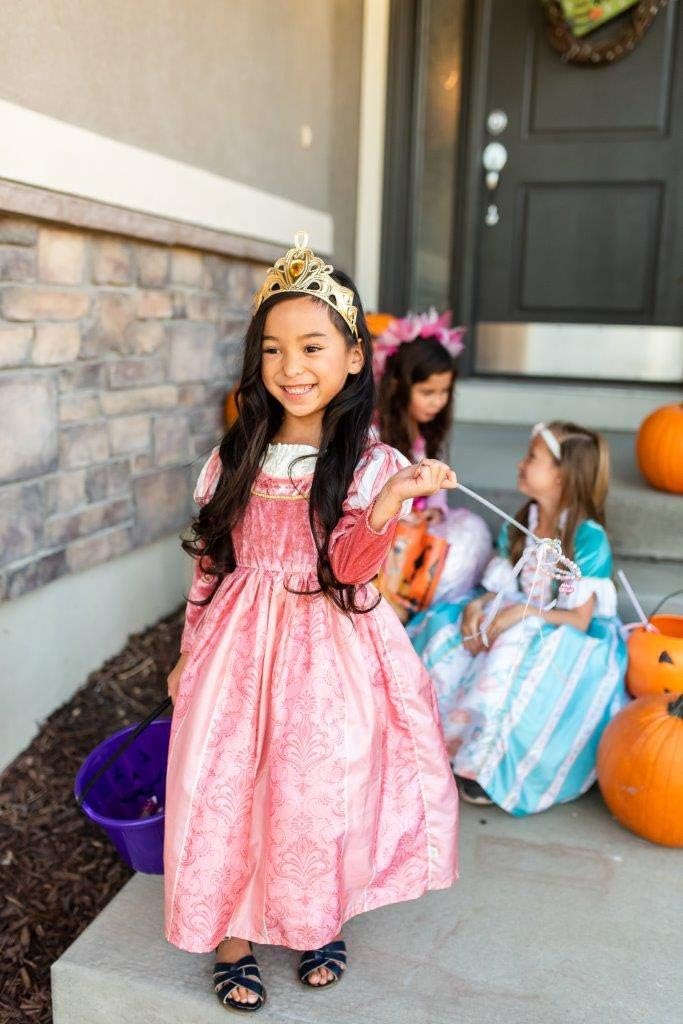 Little Adventures Coral Renaissance Princess Dress Up Costume for Girls