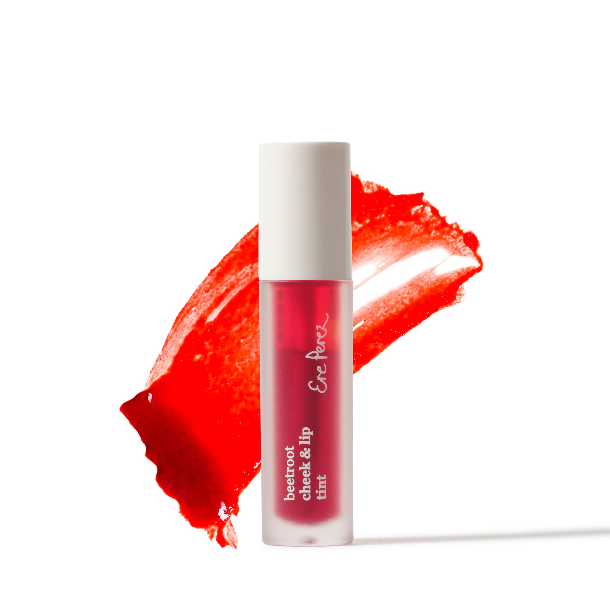 - Ere Perez - Natural Beetroot Cheek + Lip Tint | Water-Resistant, Long-Lasting, Hydrating, Vibrant | Blue Agave, Rosehip Oil + Vitamin E | Vegan, Cruelty-Free, Clean Beauty (Joy-Red)