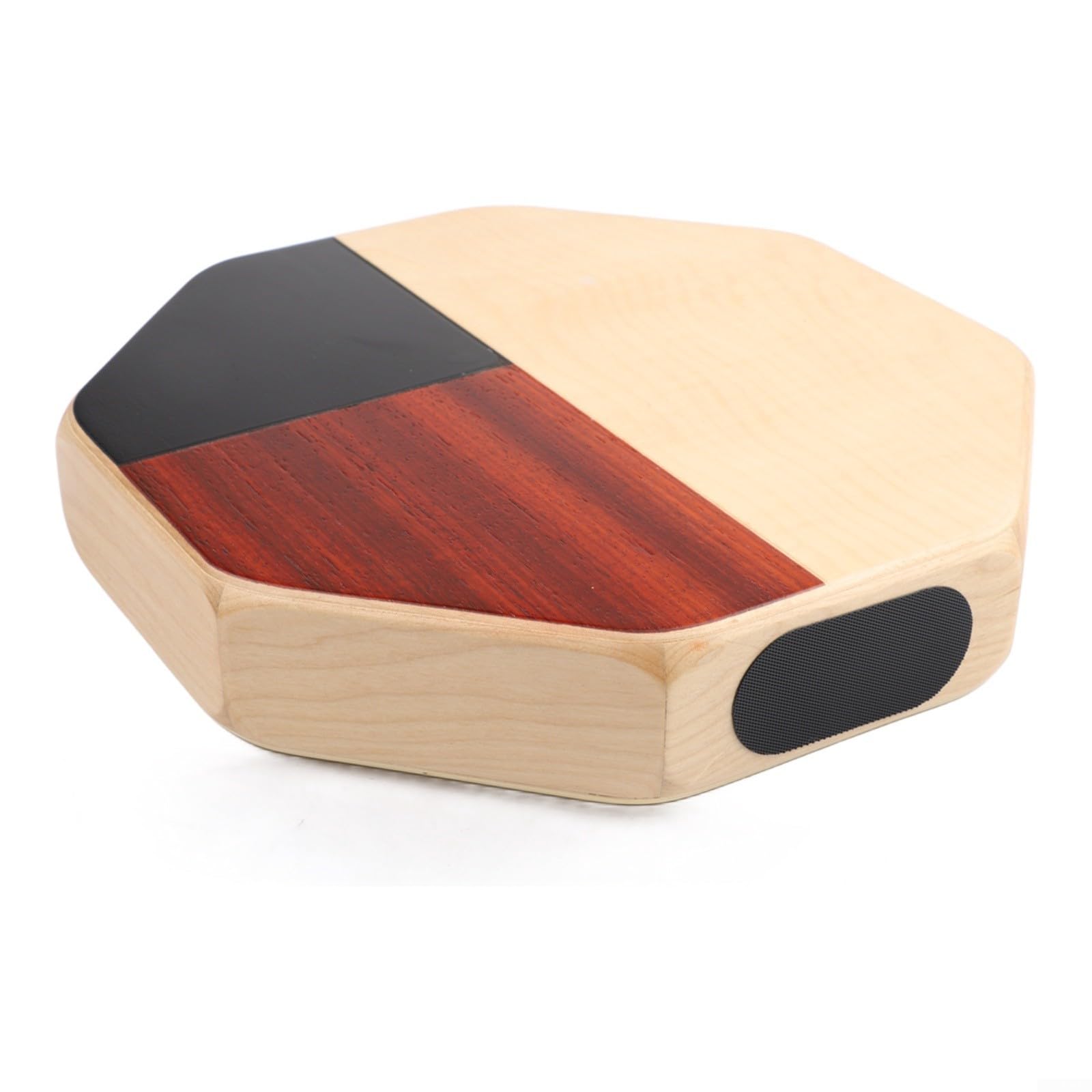 Tamburo portatile compatto Cajon Box con borsa per il trasporto in legno massello di betulla strumento a percussione con rullante e bongo toni per viaggi, campeggio, musica all'aperto performance