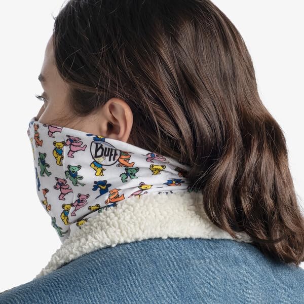 Image of BUFF Original EcoStretch Neck Gaiter, UPF 50 Sun Protection, Breathable, Versatile, Quick Dry, Multi-Colored, Adult Size