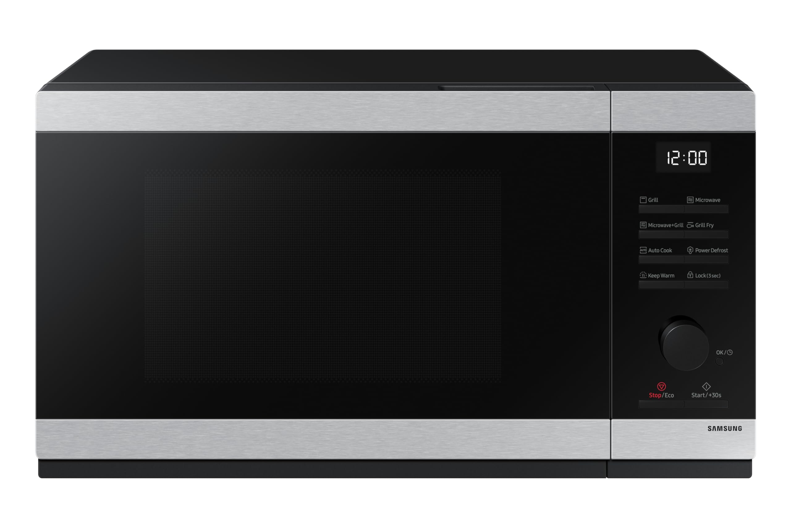 Samsung Microondas con Grill 32L 900W Gran Capacidad Negro MG32DG4524CTE1