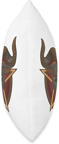 Miniatura 2 de Vonhearse baphomet Baphomet - Almohada de 18 x 18 pulgadas, multicolor