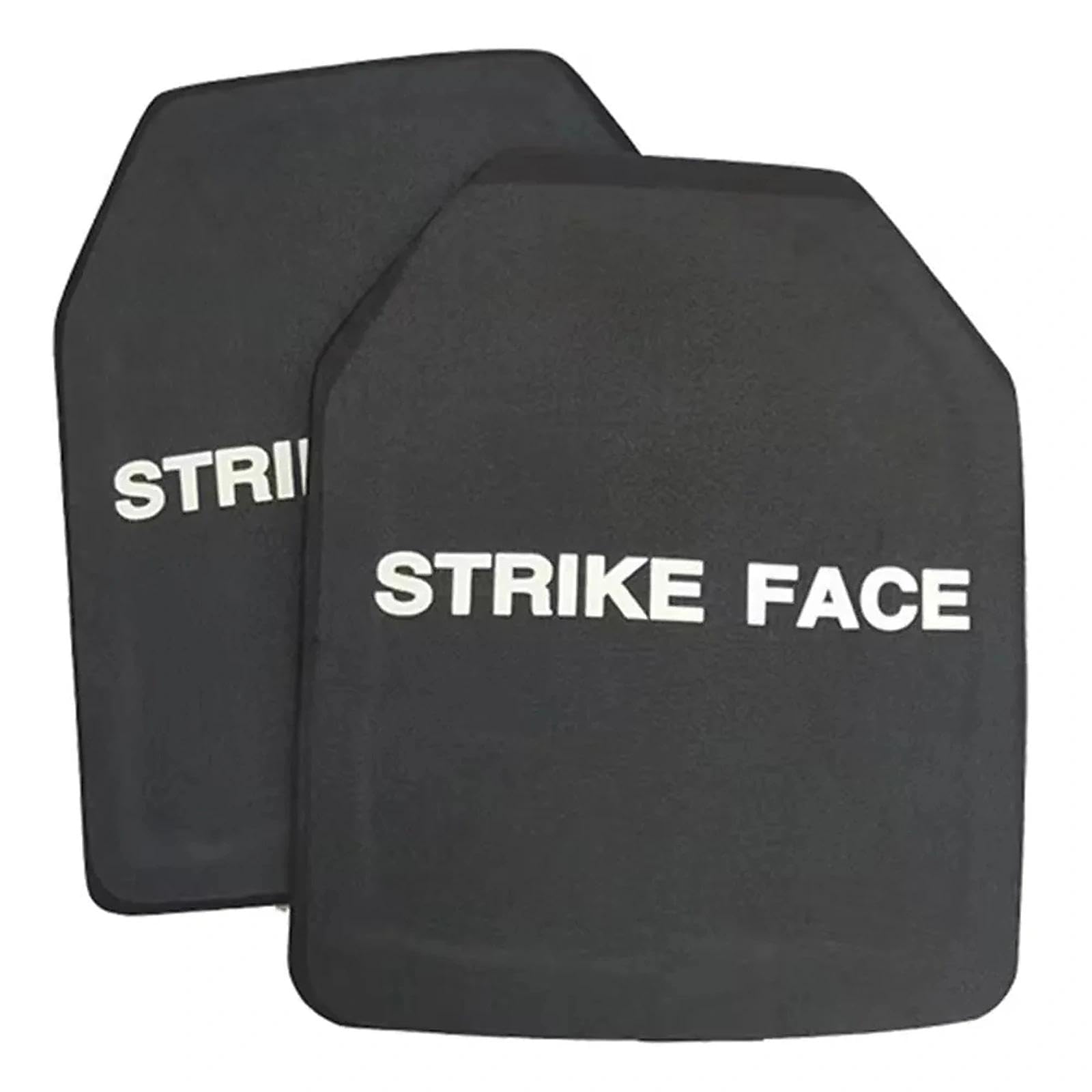 NIJ IV Ballistische Platten Bulletproof Plate Plattenträger Weste, 10x12 Inch PE + Ceramic Stand Alone Armour Plate, Tactical Insert for Vest/Backpack, 7.62mm Protection(2PCS)