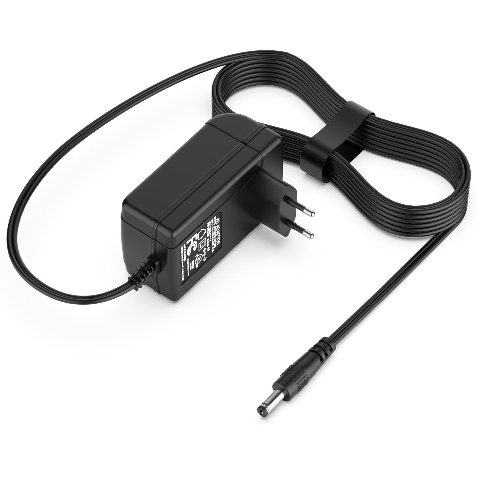 Adapter zasilacza 12 V 1 A do taśm LED, kamer telewizyjnych, monitorów, routerów, TV Box – wtyczka 5,5 mm x 2,1 mm, wysoka wydajność energetyczna, kompatybilny z różnymi urządzeniami