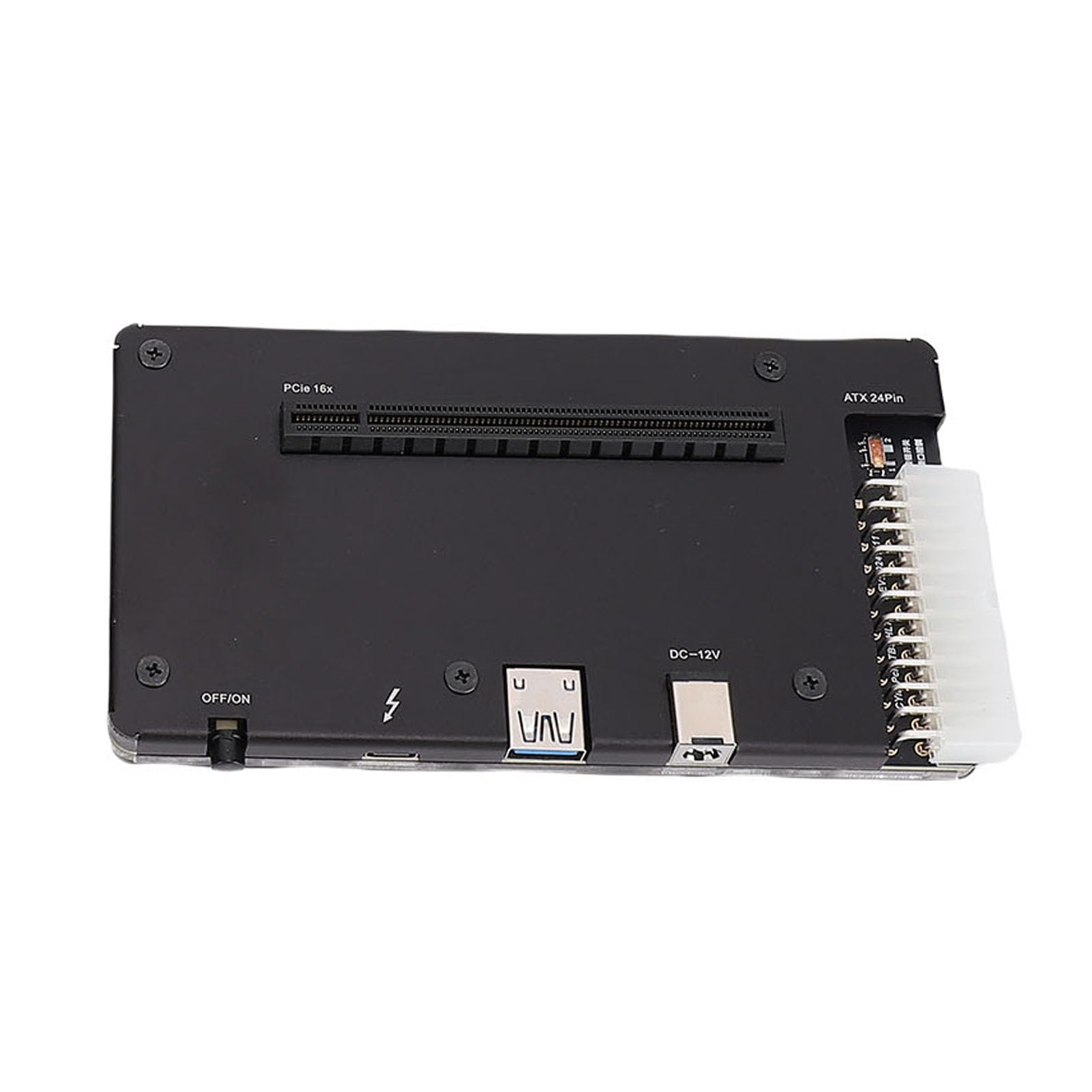 Dock GPU Esterno Dock di Espansione Efficiente per Scheda Grafica per Appassionati di Giochi con Slot PCIE 16X Ed Editor Video Lega di Alluminio