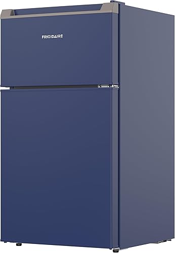 Miniatura 3 de Frigidaire Refrigerador compacto con congelador superior, refrigerador de 2 puertas con 3.2 pies cúbicos, serie contemporánea, azul