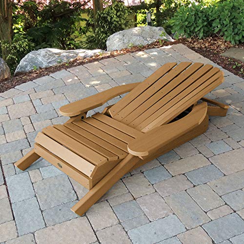 Highwood Ad-Chl1-Tfe Hamilton Made In The Usa Adirondack Chair, Adult Size, Toffee #TOP2