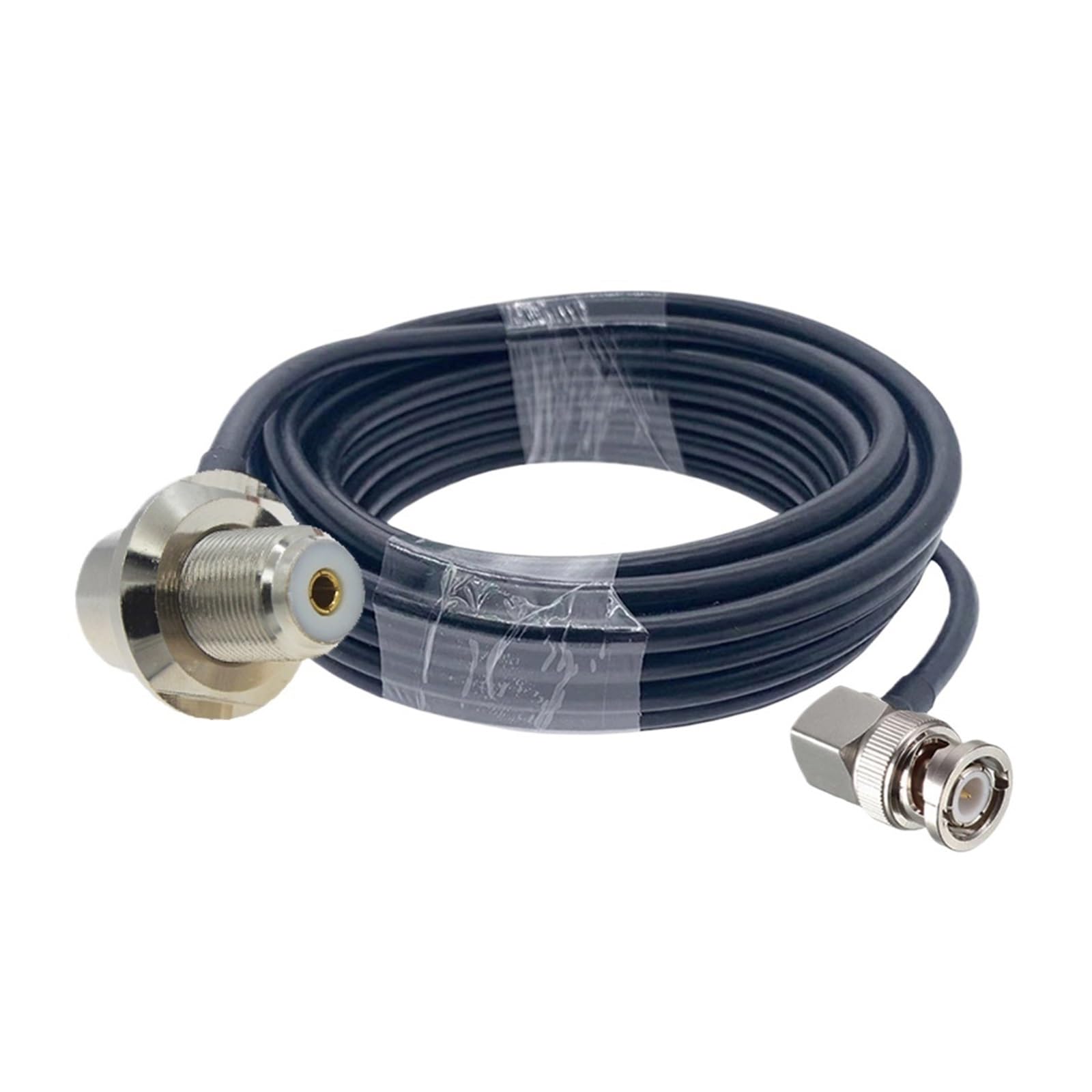 SO239 UHF femelle vers BNC mâle à angle droit RG58 Pigtail