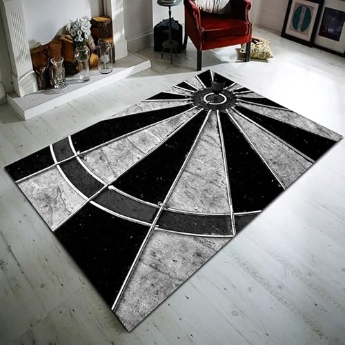 Dart Board Rug, 39”x59” (100x150cm)