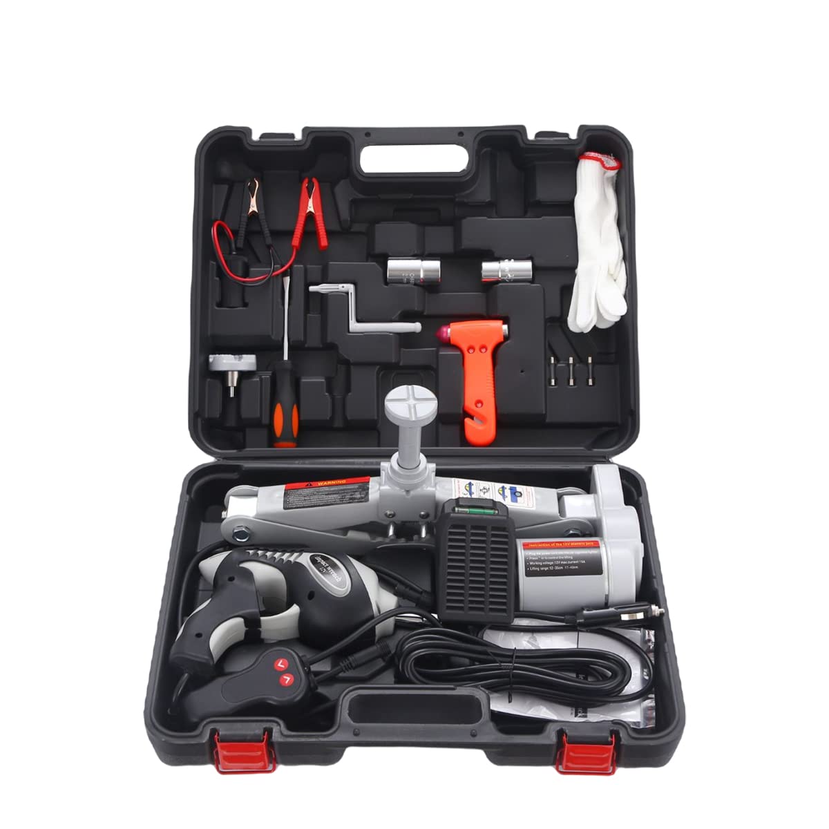 Buy ROGTZ Electric Car Jack Kit 12V Auto Floor Jack Scissor Lift Set