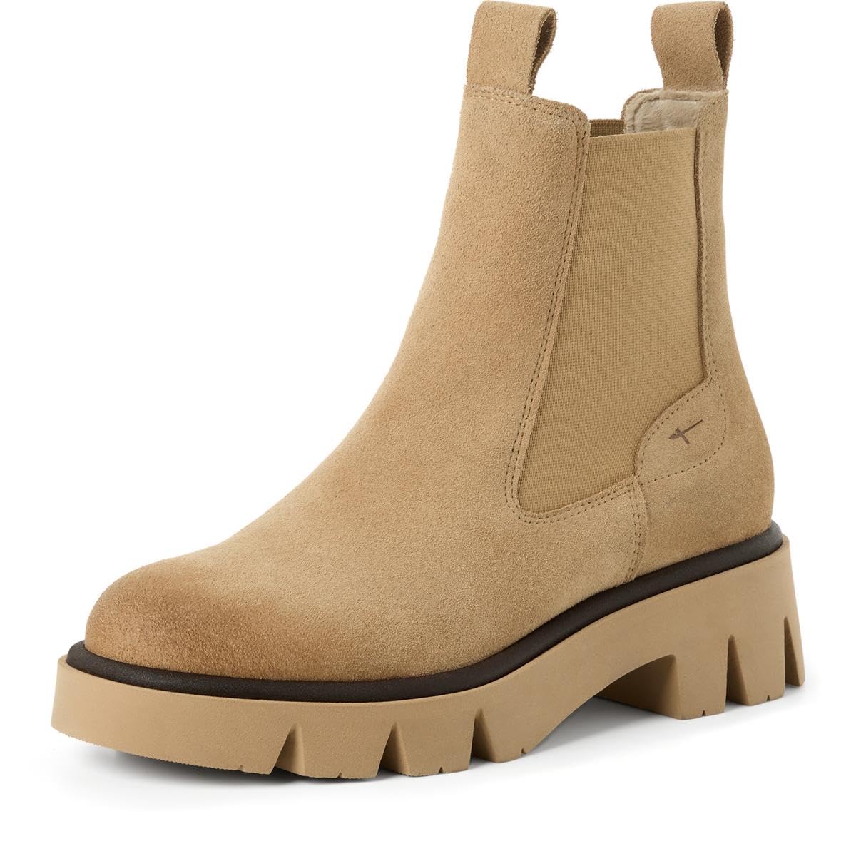 Tamaris Women's Chelsea Flat, Beige (Beige), 39