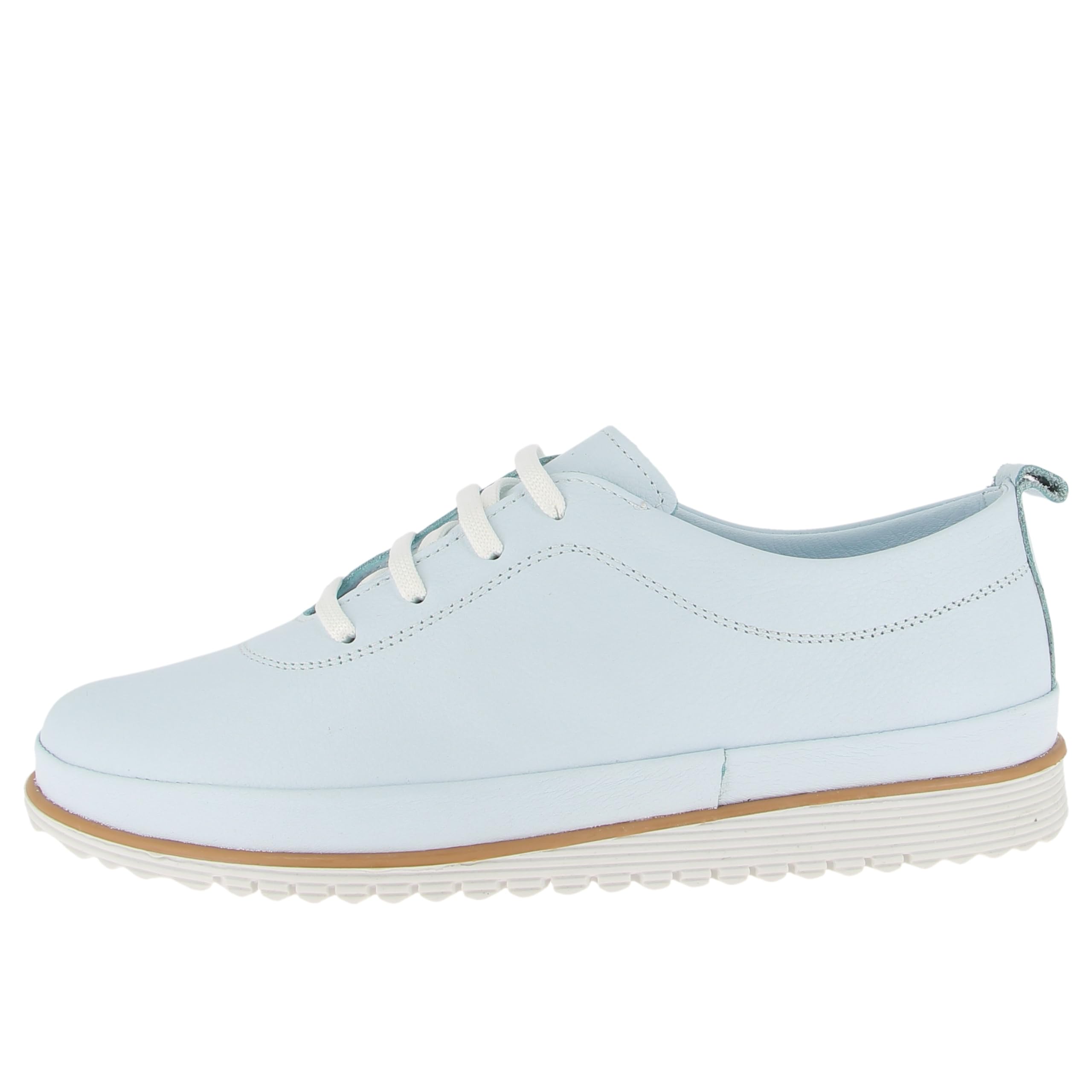 Andrea Conti Women's Damen Low Top Sneaker, Pastel Blue, 7.5 UK