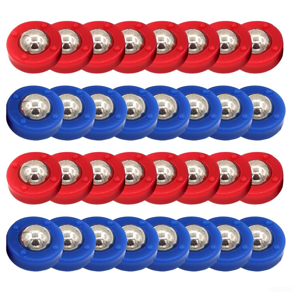 Lot de 32 palets pour jeu de curling de table