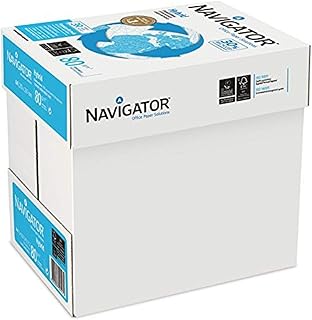 Navigator Hybrid Multifunktionspapier 2500 Blatt (5 Packungen à 500 Blatt, 80 g/m², A4) 30% recycelt, weiß