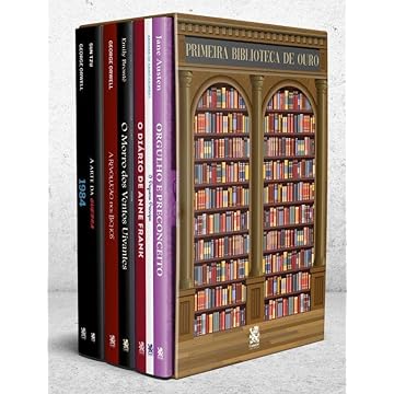Capa do livro Coleção Biblioteca de Ouro - Box com 7 Livros