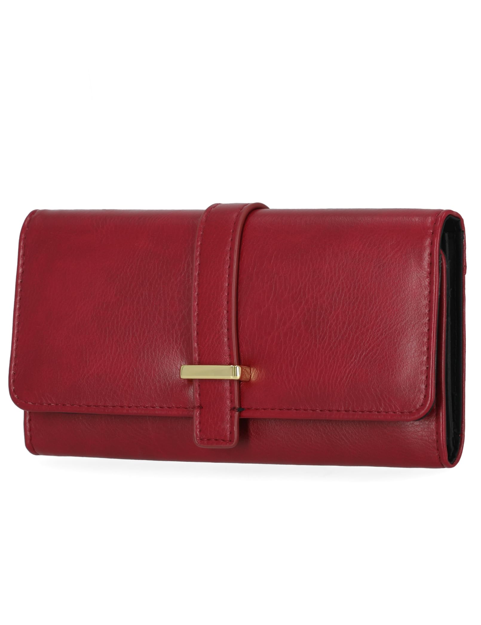 File Master Womens RFID Blocking Wallet Clutch Organizer With Change Pocket