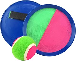 Alasum Beach Toys Hand Throw Catch Ball Game 6pcs toddlers toys throw ball gloves toy paddle parent-child toys game set parabola outdoor fitness Paddle Toss Game