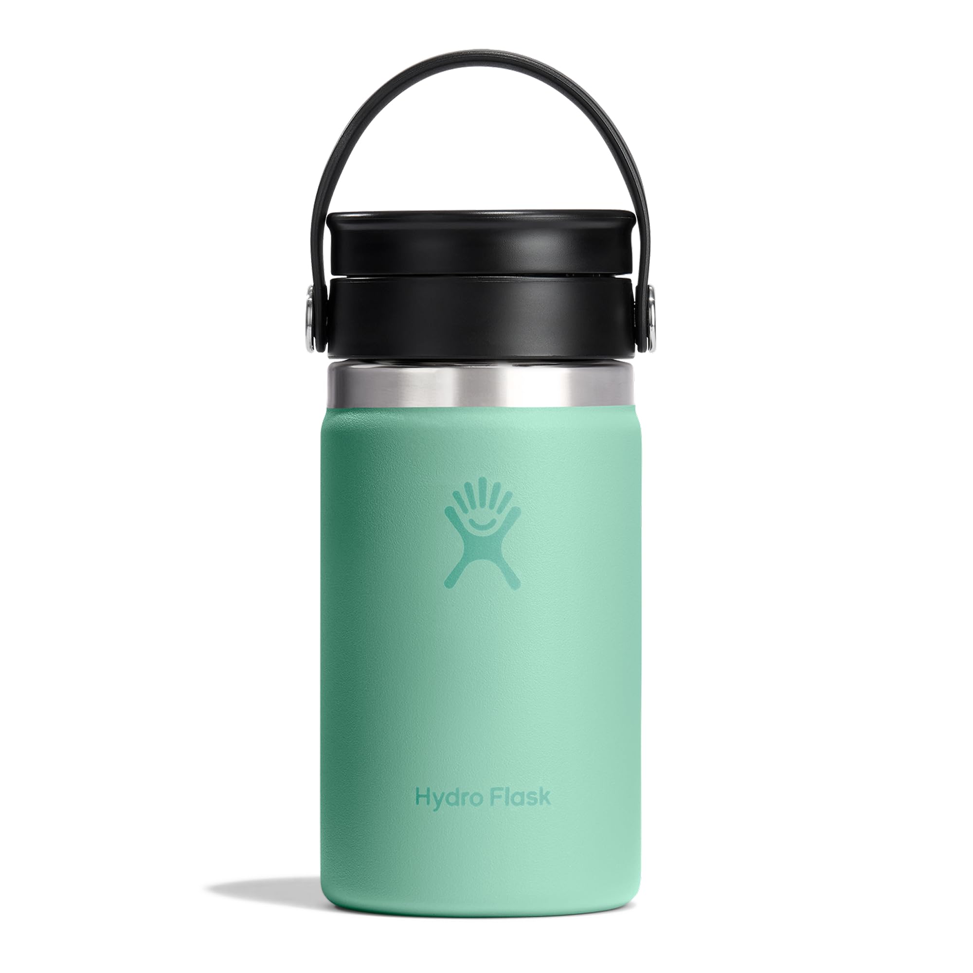 Hydro Flask – Wide Flex Sip Lid Coffee 355 ml (12 oz) – Leakproof, Insulated, Cupholder Compatible – Keeps Drinks Cold 24 Hrs & Hot 12 Hrs - Mermaid Green