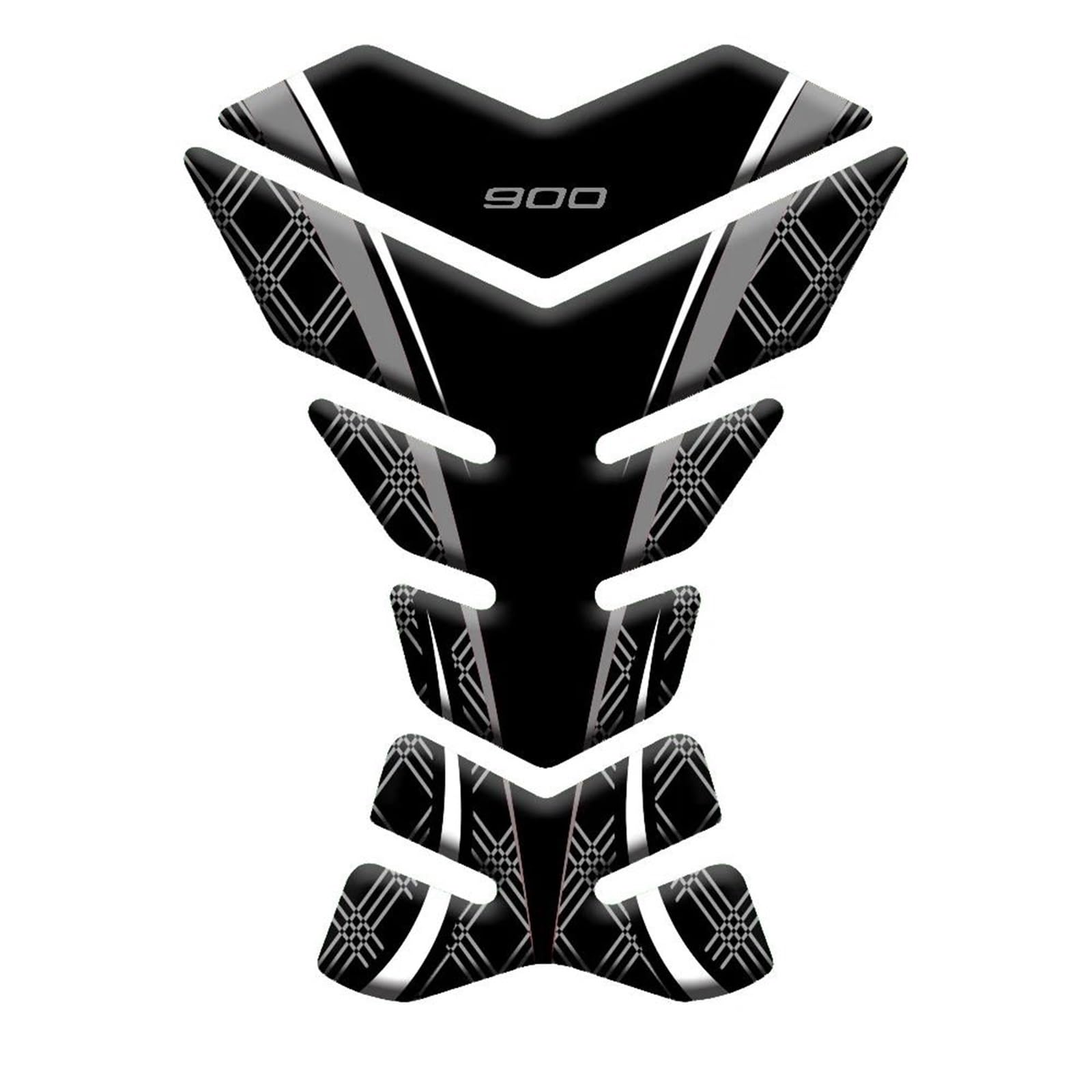 Motorcycle Accessories Tank Pad Gas Protector Decals Stickers Replace Kit for Kawasaki for Z 900 Helmet Protector(Color6)