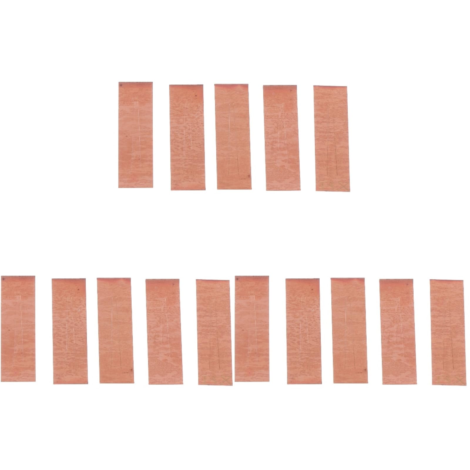 Abaodam 15 Pcs Cucurbit Reed Professional Tuning Reed Tuning Cucurbit Flute Reed Cucurbit Flute Tuning Tool Hulusi Gourd Cucurbit Flute Reeds Brass Advanced Instrument Supplies