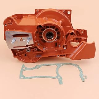 Carcaça do motor do tanque de óleo do rolamento da manivela do cárter compatível com peças do motor da motosserra Husq-varna 365 362 371 372XP