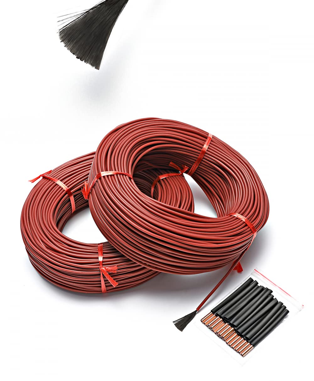 Nuevo autoajuste de Baja Temperatura de la tubería de Drenaje de Agua de deshielo Tropical protección anticongelante del Cable calefactor25 w/m-30m
