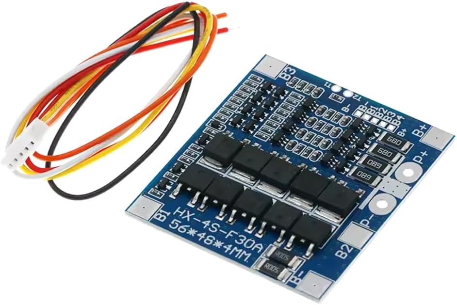 4S 3.2V 3.7V 30A LiFePO4 Lithium Battery Charge Protection Board 12.8V 14.4V 18650 32650 Battery Packs with Balance 3.2V